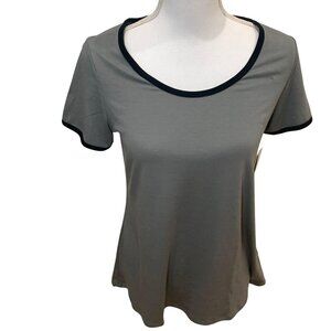 LuLaRoe Classic T-Shirt XS Gray & Black Trim New With Tags